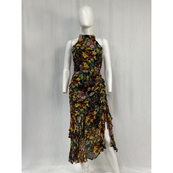 Cleobella 'Gianna' Yellow Cotton Maxi Dress Size S - Picture 2 of 5